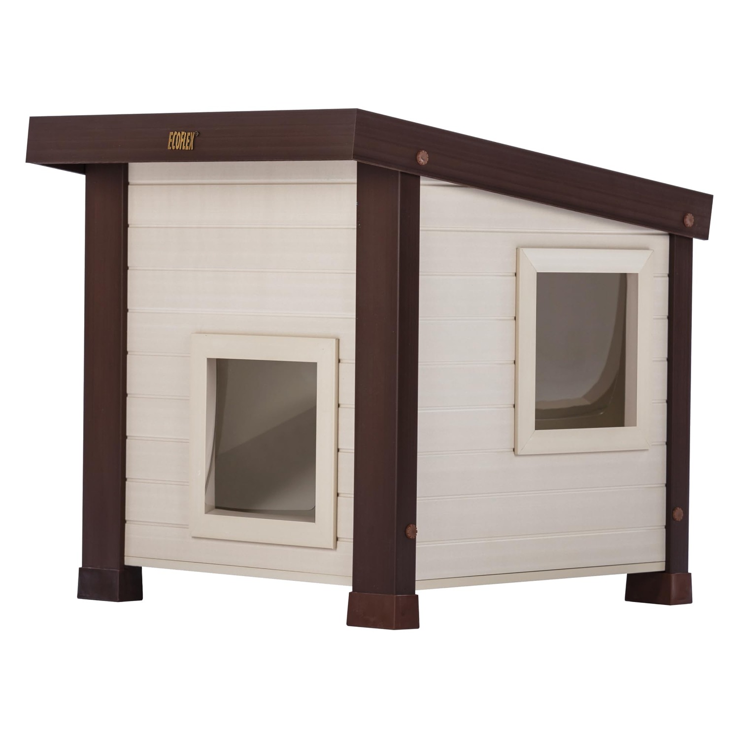 Outdoor Cat House Weatherproof Shelter