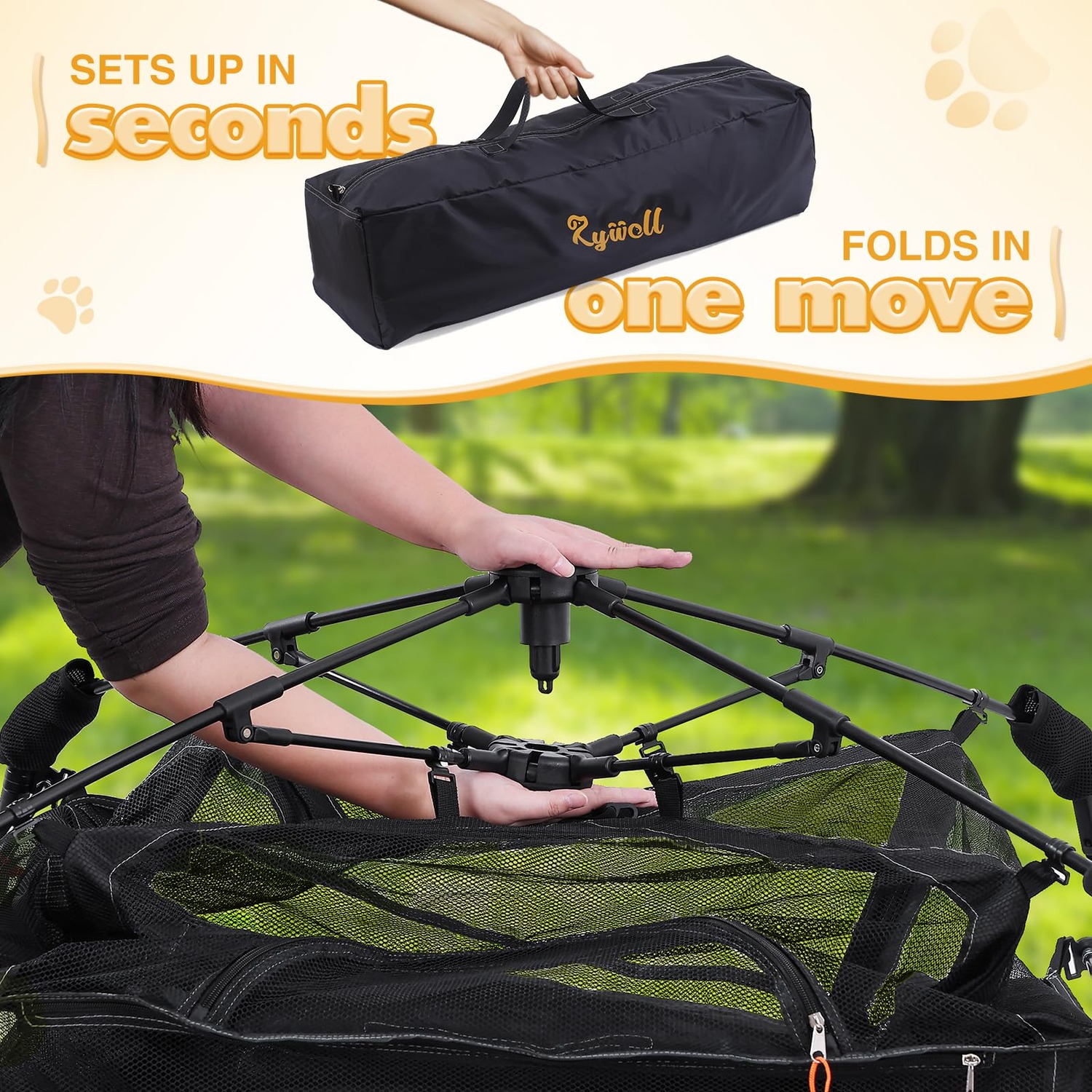 Rywell Pop-Up Cat Enclosure: image 4