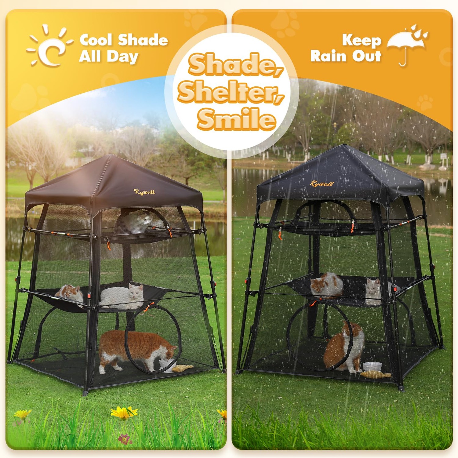 Rywell Pop-Up Cat Enclosure: image 7